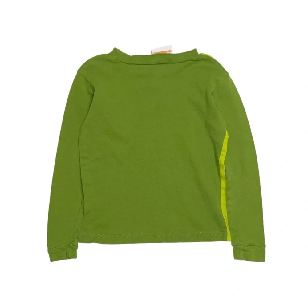 NICKELODEON Boy's Green Teenage Mutant Ninja Turtle Long Sleeve Pajama Top 4/5